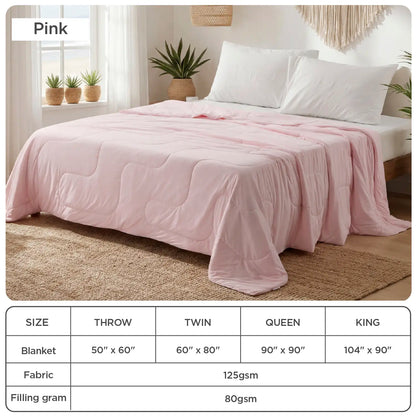 Cooling Ice Cream Blanket,Breathable Bamboo RayonComforter