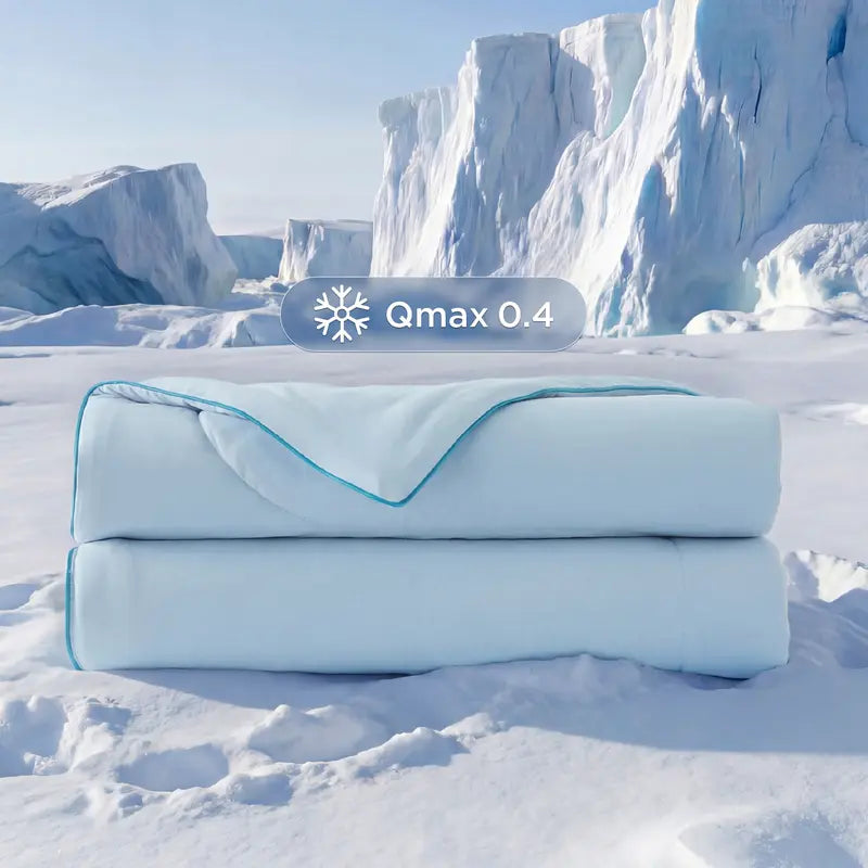 Cooling Ice Cream Blanket,Breathable Bamboo RayonComforter