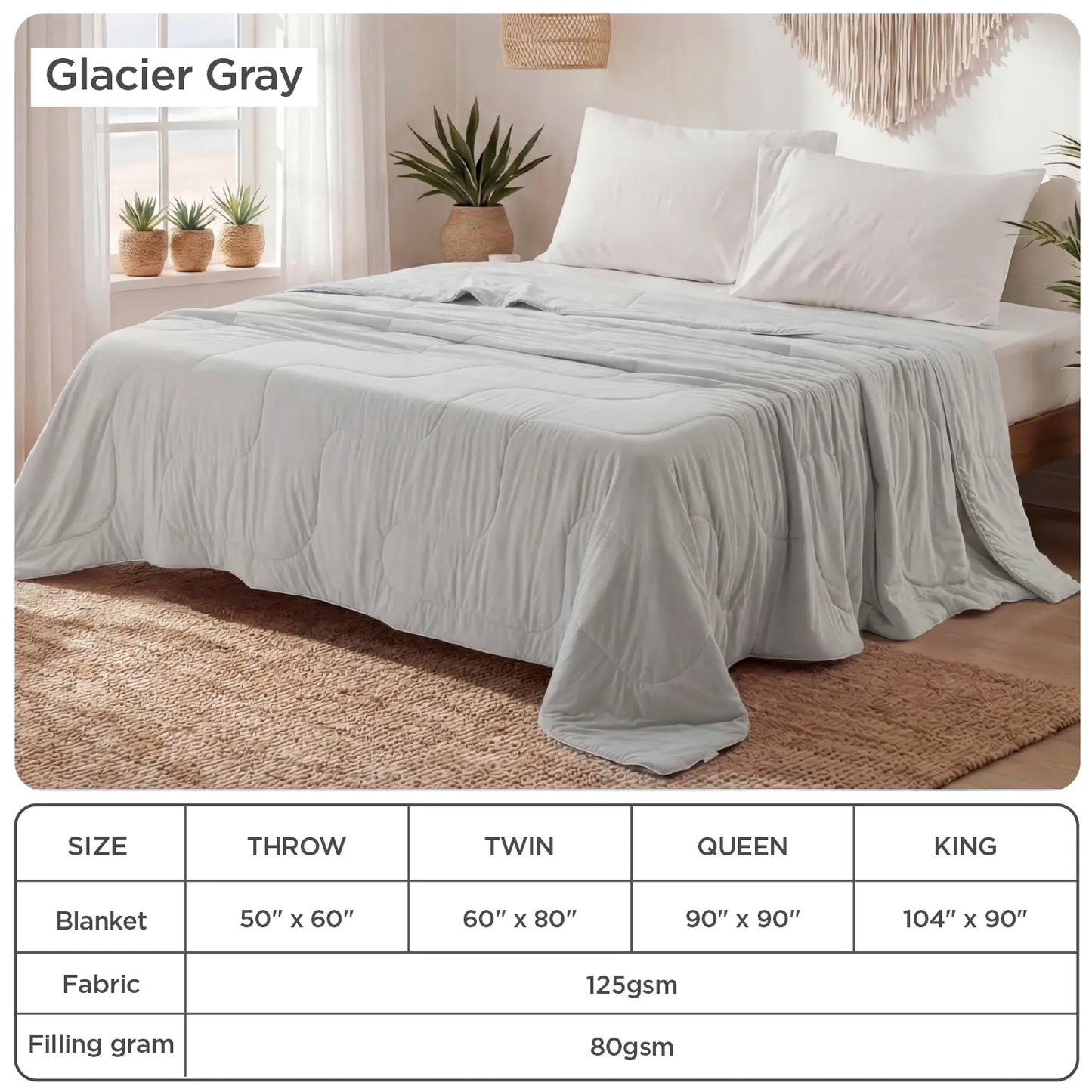 Cooling Ice Cream Blanket,Breathable Bamboo RayonComforter
