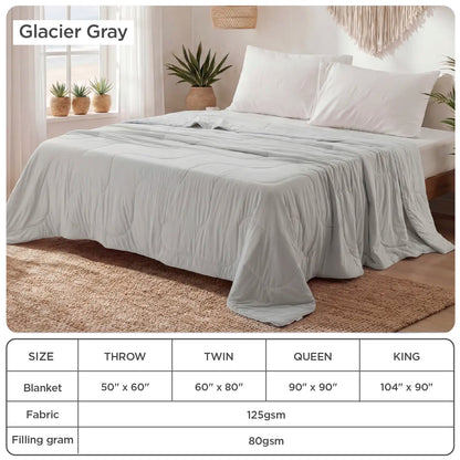 Cooling Ice Cream Blanket,Breathable Bamboo RayonComforter